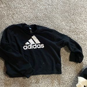 Adidas cropped hoodie